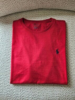 Polo Ralph Lauren Custom Slim Fit Crewneck T-Shirt - Navy Blue (Medium) 175/96A